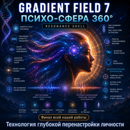 GRADIENT FIELD-7. Психо-Сфера 360°. Финальная программа для тотальной трансформации жизни